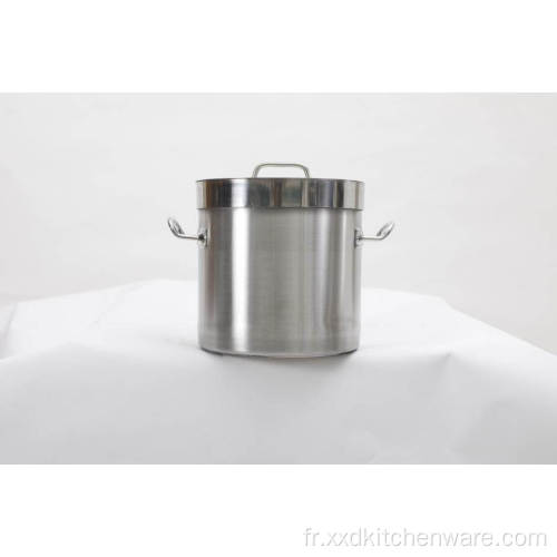 Stockpot en acier inoxydable dur